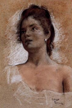伊格納西奧 狄亞玆 奧拉諾 Mujer. Caligrafia preciosista